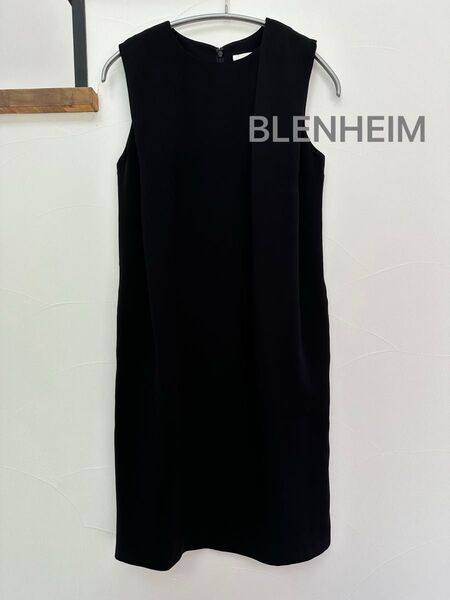 BLENHEIM ブレンへイム ノースリーブワンピース XS ポリエステル 無地