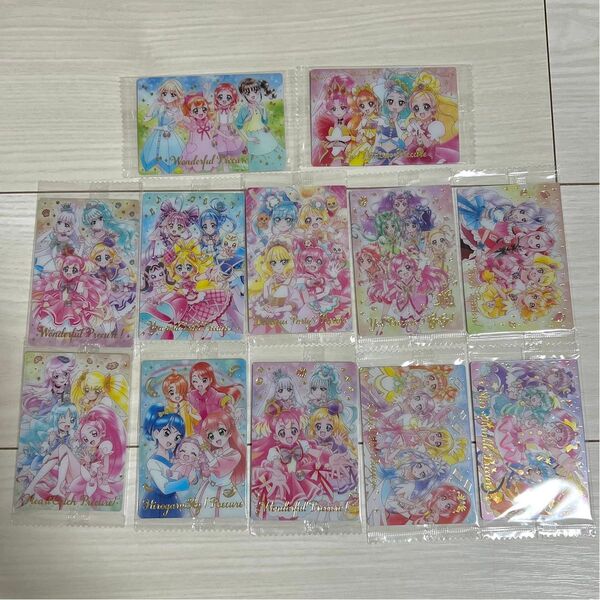 SSRカード プリキュアウエハース セット プリキュア