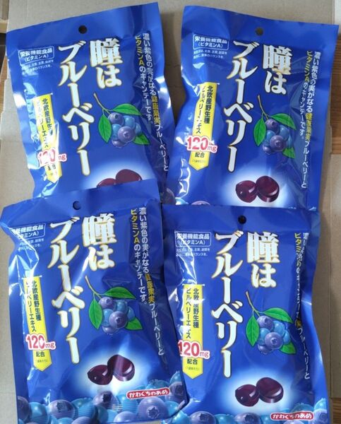 瞳はブルーベリー 4袋
