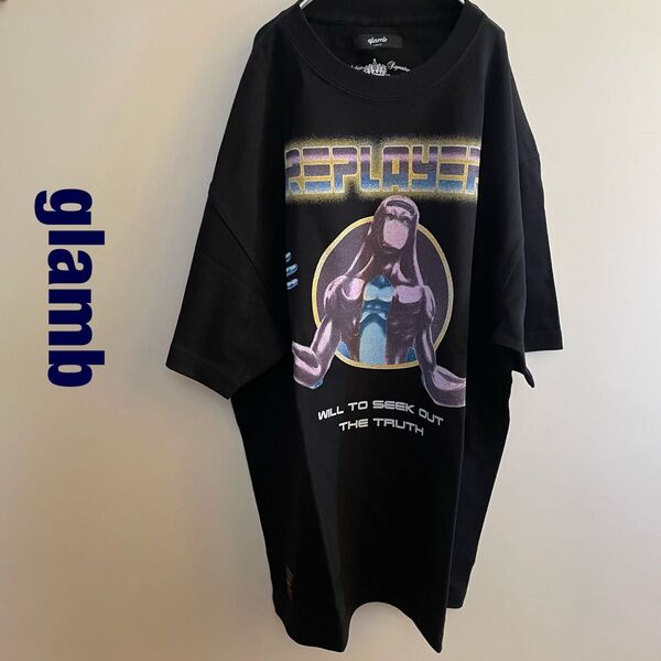 glamb × ジョジョの奇妙な冒険レオーネ・アバッキオズスタンドTシャツ