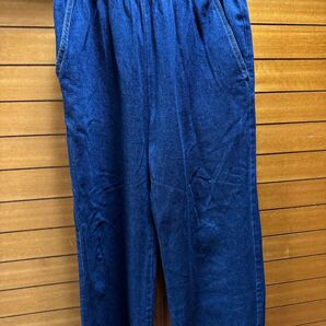 studio CLIP スタジオクリップ イージーストレートデニムパンツ M