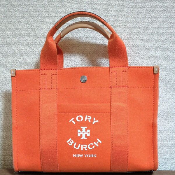 トリーバーチ キャンバス トートバッグ