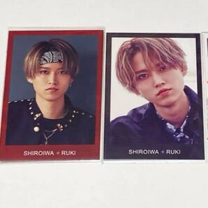 jo1 白岩瑠姫 スタゲ STARGAZER トレカ 初回ab