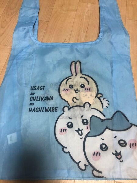 新品 中サイズ ちいかわ エコバッグ3 ダッ 折り畳みバッグ ショッピング キャラクター バック 軽量 折りたたみエコバッグ