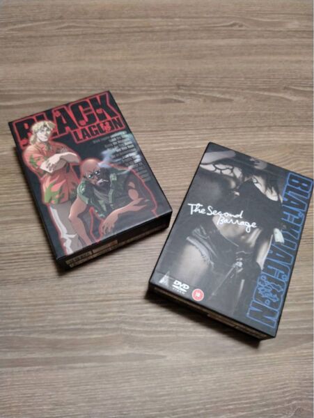 BLACK LAGOON ブラックラグーン DVD 1期2期全巻セット BOX付 DVD