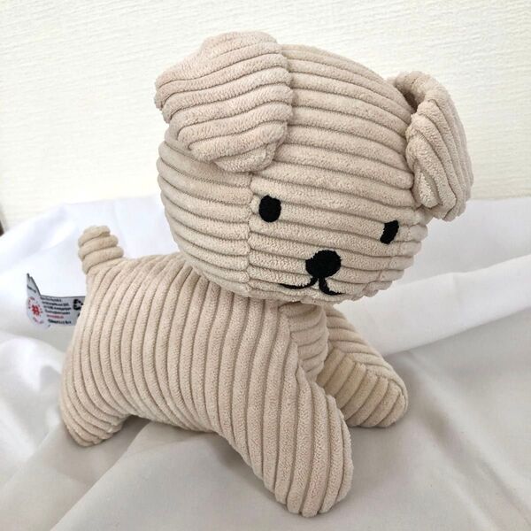 スナッフィー ミッフィー miffy ぬいぐるみ コーデュロイ bontontoys ボントン bonton ベージュ 小さめ