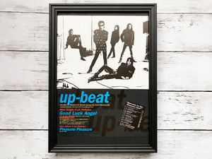 額装品◆UP-BEAT Good Luck Angel /1993年/告知 広告/A4サイズ額入り/アートフレーム/ポスター風　YG09-1