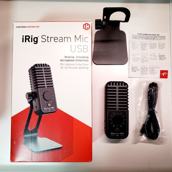 IK Multimedia(アイケーマルチメディア) iRig Stream Mic USB iRigシリーズ