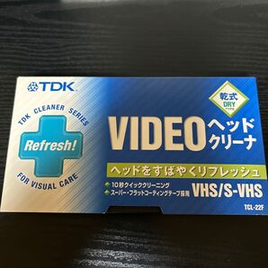 TDK ビデオヘッドクリーナー 乾式 TCL-22F