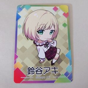 鈴谷アキ カード にじさんじチップス VTuber バーチャルライバー ミニキャラ SD