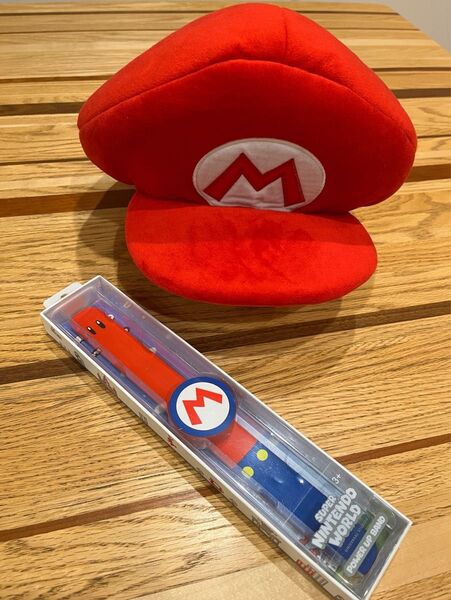 USJ☆マリオ 帽子☆パワーアップバンド セット