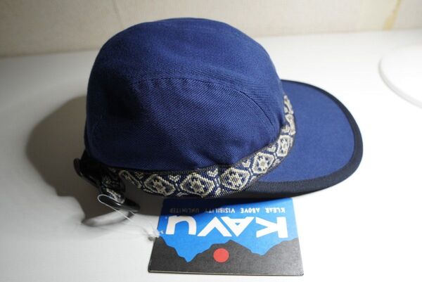 (未使用)KAVU ストラップ キャップ.P. Blue