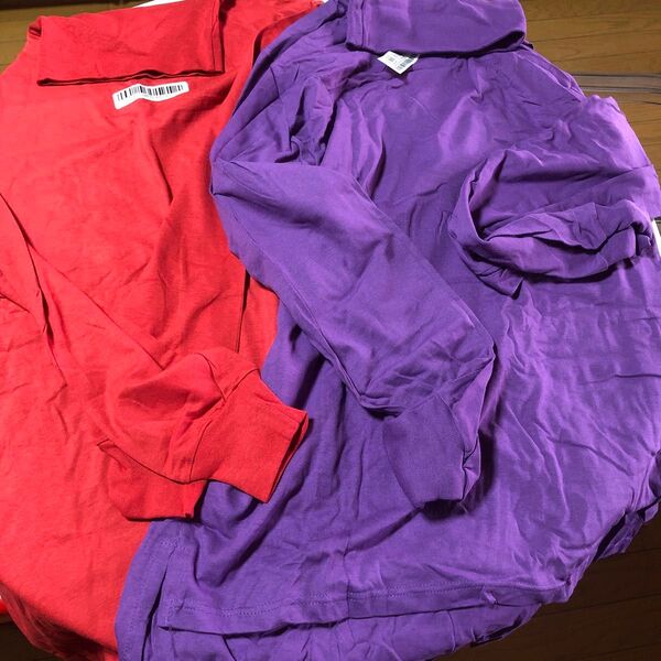 ハイネック 長袖Tシャツ セット