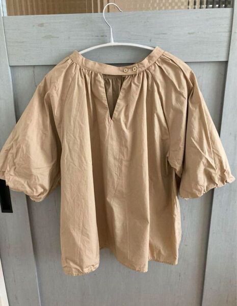 ブラウス シャツ バルーン袖 レディース トップス yumi