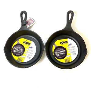 LODGE ロッジ 6.5 INCH CAST IRON SKILLET スキレット 6 1/2インチ 2個セット L3SK3