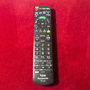 【動作確認済・即日発送】Panasonic 純正テレビリモコン N2QAYB001017 ビエラ対応