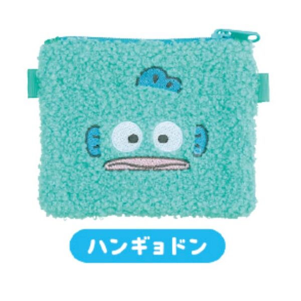サンリオキャラクターズ もふもふポシェット ハンギョドン