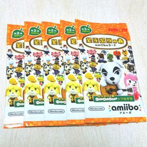 あつまれどうぶつの森 amiiboカード 第2弾 5パック
