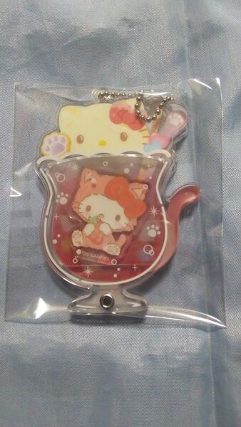 サンリオキャラクターズ☆カスタムアクリルチャーム☆ネコソーダ☆キティ