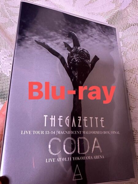 the gazette Blu-ray ガゼット CODA 盤面良好 ブルーレイ