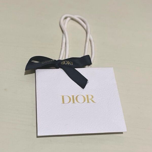 Dior ショッパーミニ リボン付き 紙袋 ディオール