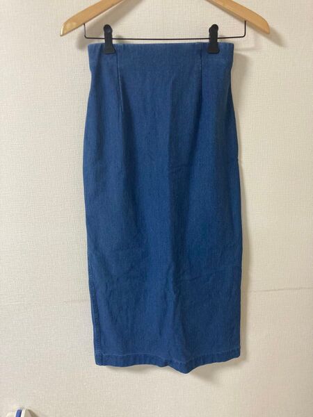 美品 GU ロングスカート タイトスカート S