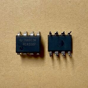 TI RC4558P オペアンプ 未使用品 2個セット / Texas Instruments