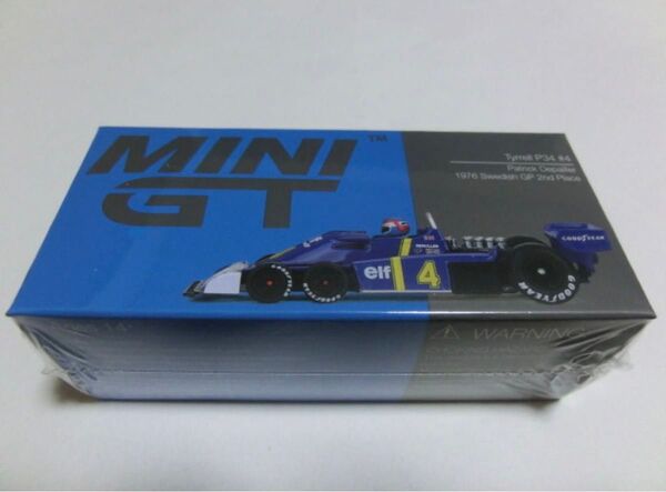 MINI GT 1/64 ティレル P34 スウェーデンGP 1976 2位入賞車 #4 MGT00584-L 新品
