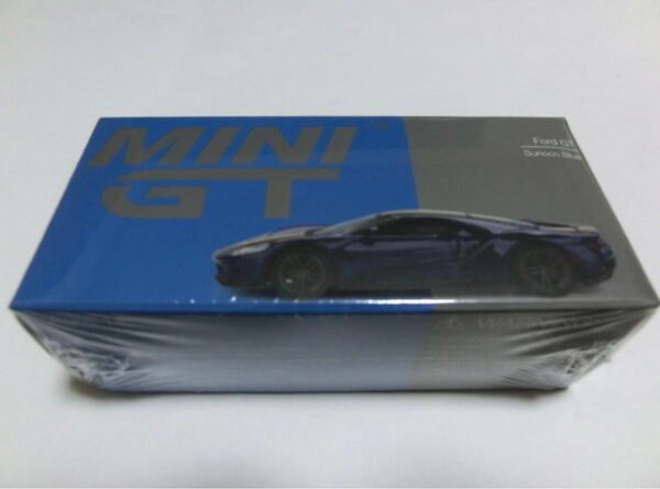 MINI GT 1/64 フォード GT スノコブルー 左ハンドル MGT00614-L 新品