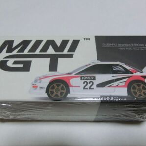 MINI GT 1/64 スバル インプレッサ S5 WRC’98ラリー・ツールド・コルス1999 #22 左ハンドル 新品