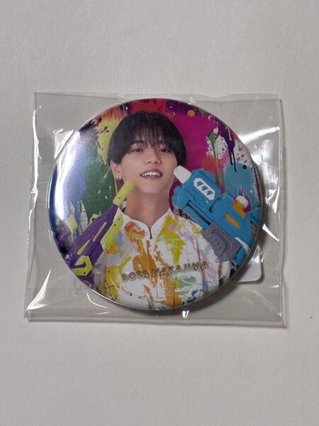 FANTASTICS トラキン 中島颯太 缶バッジ ファンタ