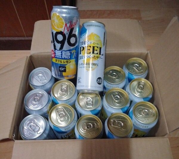 SUNTORY -196無糖ダブルレモン THE PEEL