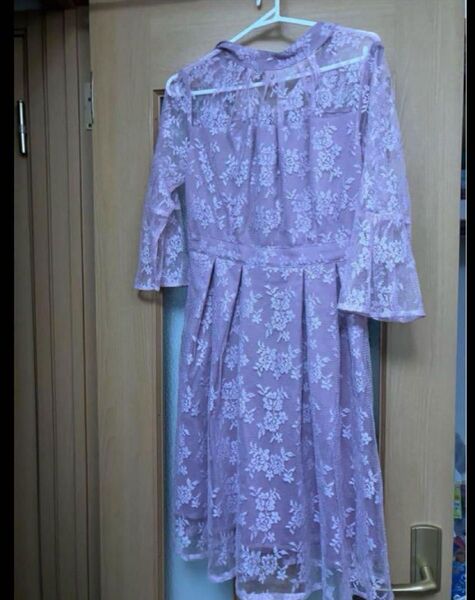 【RUIRUE BOUTIQUE】クチュールレースリボンワンピースドレス