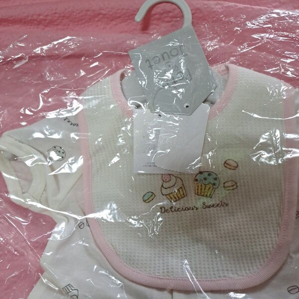 petit jouet 60 70 ロンパース スタイ付き
