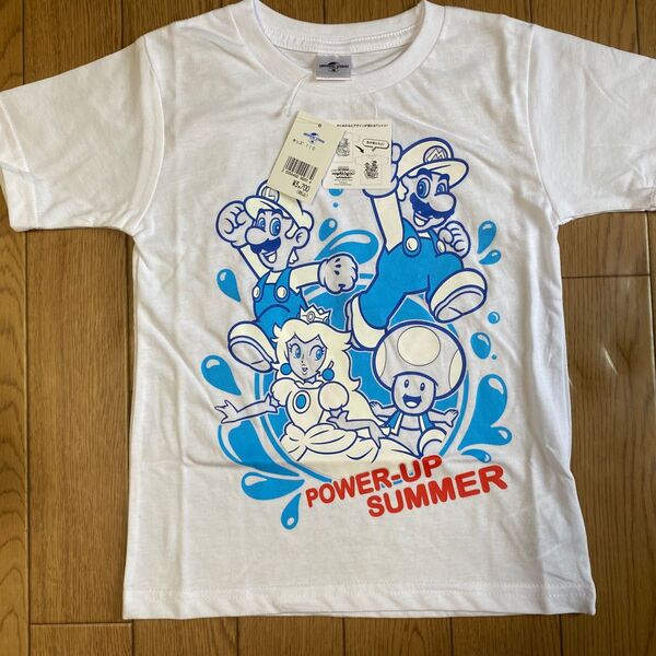 usj スーパーマリオ 水に濡れると色が変わるTシャツ 110㎝ Tシャツ ユニバーサルスタジオジャパン ユニバ バンドTシャツ