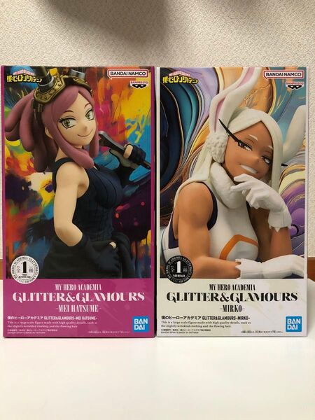 僕のヒーローアカデミア GLITTER&GLAMOURS フィギュア2個セット