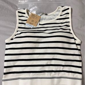 新品未使用 niko and カップクロップTK カップ付きタンクトップ