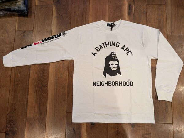 【 BAPE X NBHD 】L/S TEE