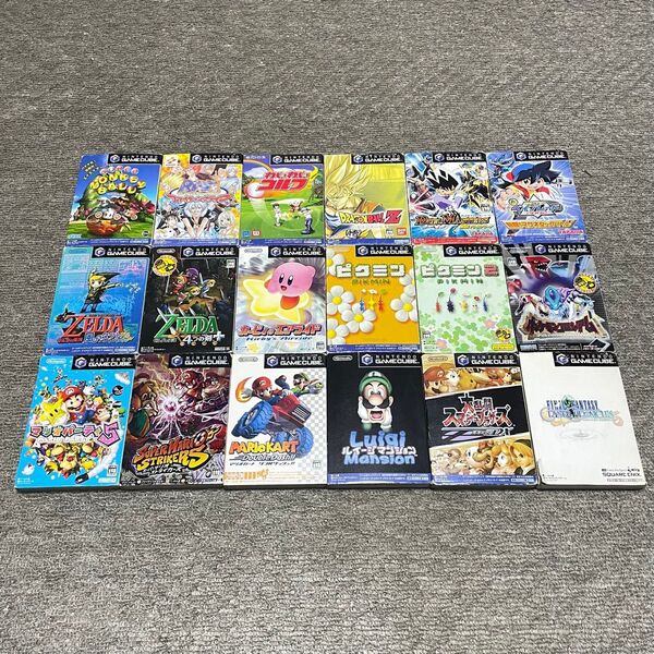 Nintendo ゲームキューブ ソフト まとめ売り