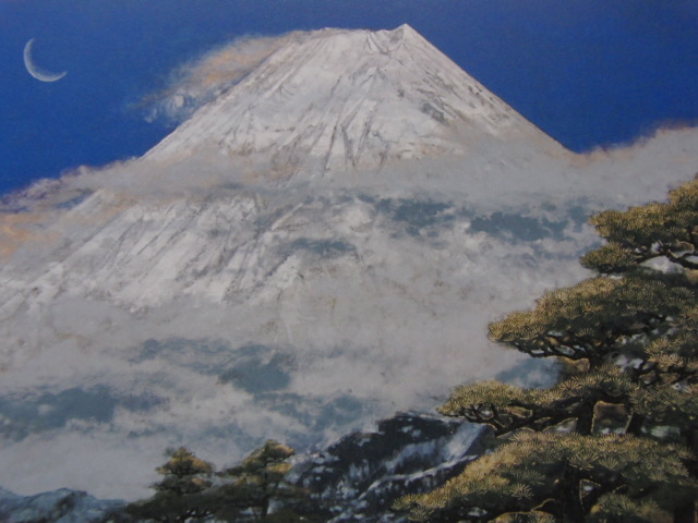 Sumio Goto, [Kugetsu Shorai], De un raro libro de arte enmarcado., Buen estado, Nuevo con marco, pintor japonés, gastos de envío incluidos, cuadro, pintura al óleo, Naturaleza, Pintura de paisaje