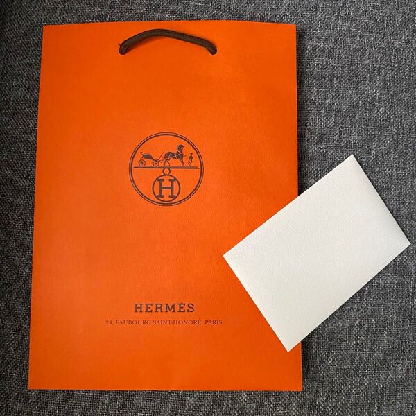HERMES ショッパー&メッセージカード