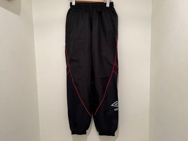 アンブロ ナイロン パンツ(160サイズ)ブラック サッカー トレーニングウェア