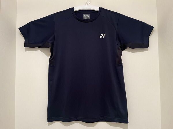 ヨネックス 半袖 Tシャツ(Sサイズ)ネイビー バトミントン テニス トレーニングウェア YONEX