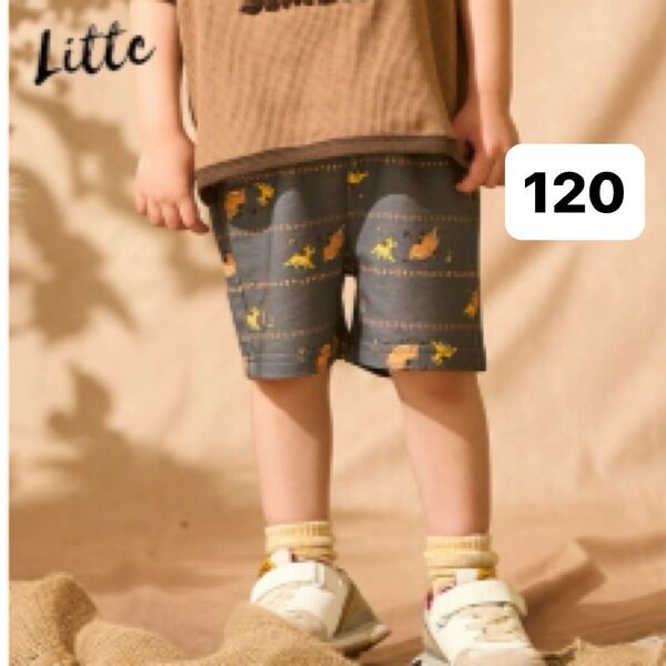 新品 ライオンキング LITTC キッズパンツ 120 予約完売商品 シンバ ショートパンツ ハーフパンツ 短パン リトシー