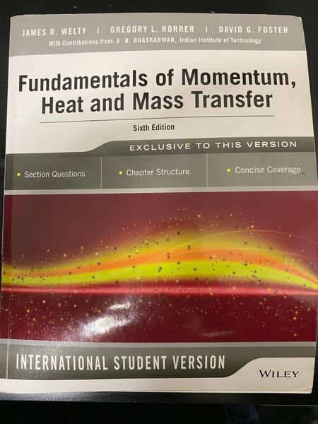 fundamental of momentum heat and mass transfer