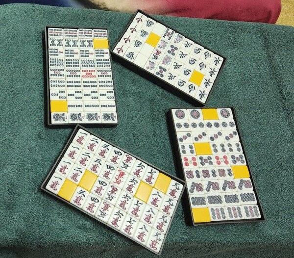 特大 Lサイズ 麻雀牌セット 点棒 マージャンパイ 起家マーク サイコロ 点数棒 まーじゃんぱい 特大 Lサイズ 麻雀セット