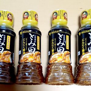 mizkan とみ田 まかないのたれ にんにく醤油 250ml 4本セット