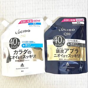 マンダム ルシード Q10 スカルプシャンプー ボディウォッシュ 各180ml