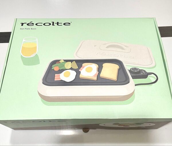 レコルト ホットプレートベーシック RHP-3 ホワイト/ベージュrecolte