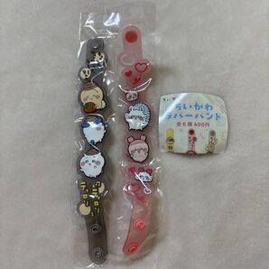 ちいかわ ラバーバンド ☆モモンガと古本屋 ☆どんぐりDJ 2点セット